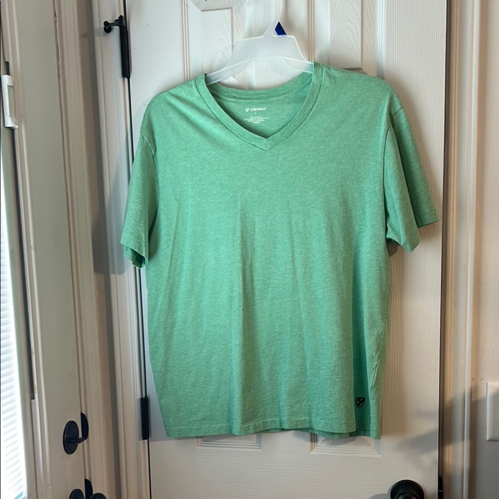 Daniel Cremieux Green V-Neck T-Shirt